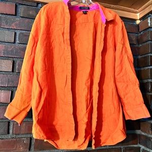 Ralph Lauren linen button down shirt